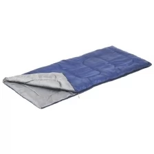 Мешок-одеяло спальный следопыт PIONEER 180 см х 73 см до +10°C 1,5 слойный Цвет Тёмно-синий